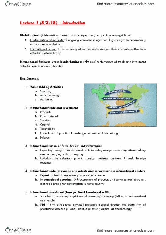 IBUS1101 Lecture Notes - Lecture 1: Haier, Wechat, International Trade thumbnail