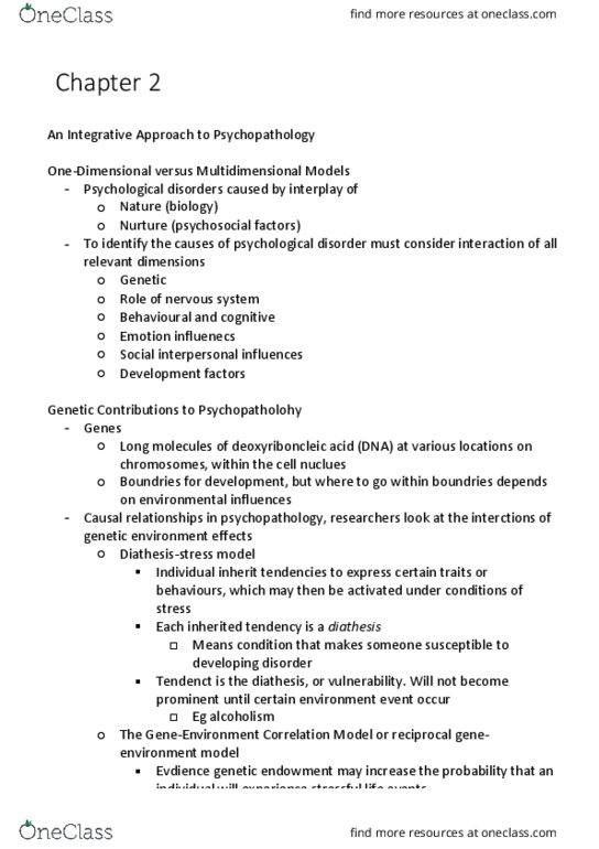 PSYC212 Chapter Notes - Chapter 2: Schizophrenia, Basal Ganglia, Acetylcholine thumbnail