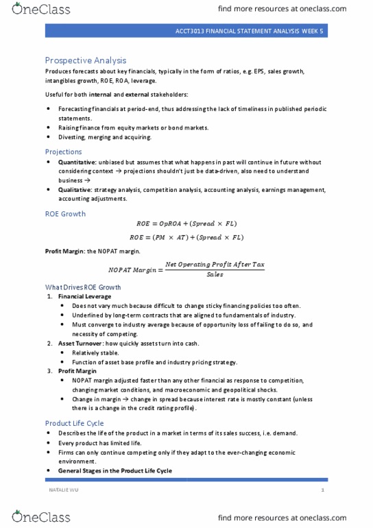 ACCT3013 Lecture Notes - Lecture 5: Longrun, High Tech, Earnings Management thumbnail