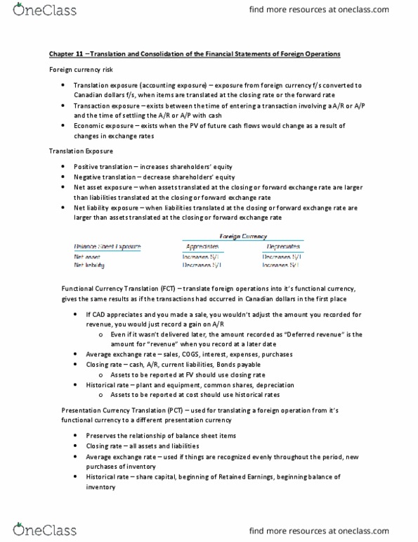 BU487 Chapter Notes - Chapter 11: Current Liability, Income Statement, Retained Earnings thumbnail