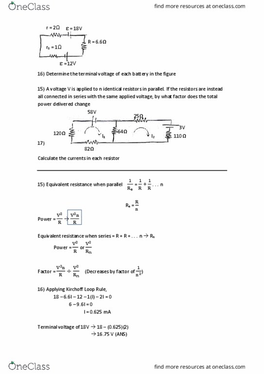PHYS 272 Lecture Notes - Lecture 1: V12 Engine, Factor V thumbnail