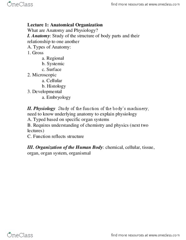 BIO 141 Lecture Notes - Trachea, Mediastinum, Pulmonary Pleurae thumbnail
