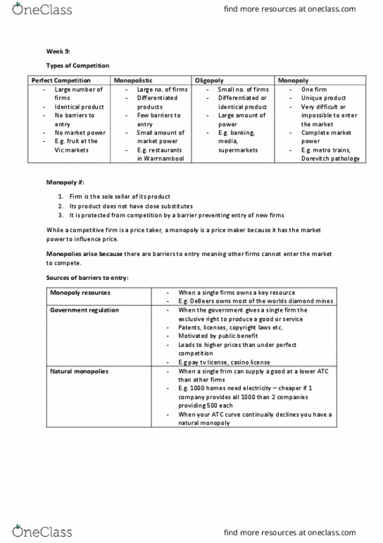 MAE101 Lecture Notes - Lecture 9: Metro Trains Melbourne, Social Inequality, Television Licensing In The United Kingdom thumbnail