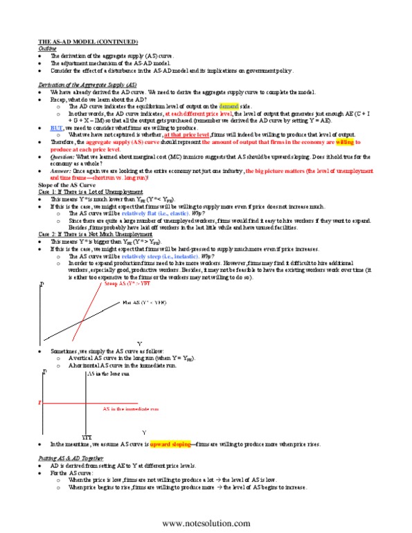 MGEA06H3 Lecture Notes - Lecture 6: Shortage, Aggregate Supply, Marginal Cost thumbnail
