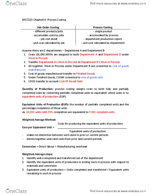 MGT223H5 Chapter Notes - Chapter 04: Finished Good, Indian Railways thumbnail