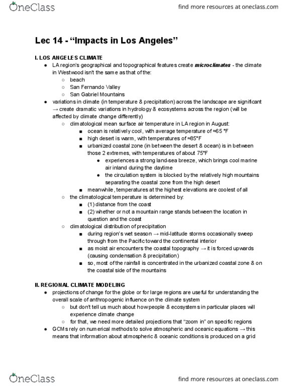 A&O SCI 1 Lecture Notes - Lecture 14: Santa Ana Winds, Radiative Forcing, Climate Change Adaptation thumbnail