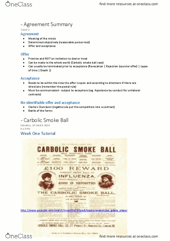 LAWS105 Lecture Notes - Lecture 2: Nathaniel Lindley, Baron Lindley, Posting Rule, Citator thumbnail