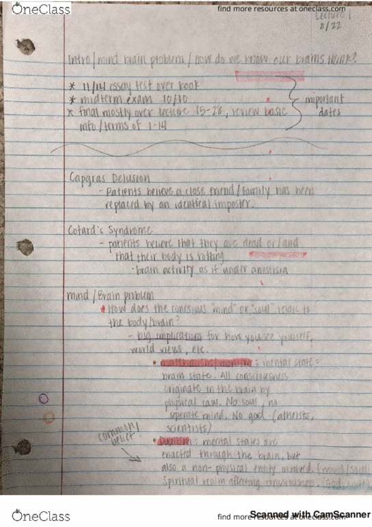 BIOL 1251 Lecture 1: lecture 1 notes thumbnail