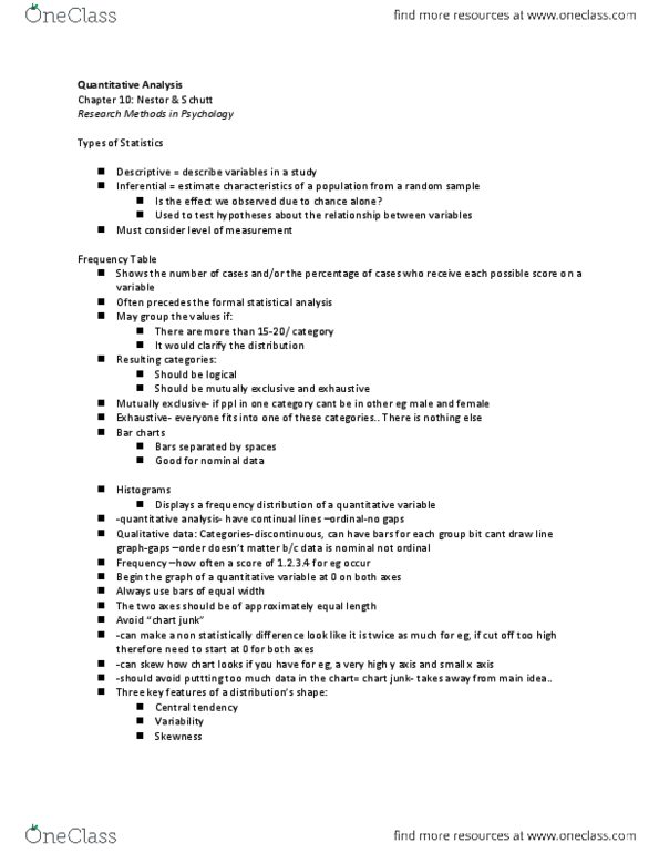 PSYB01H3 Lecture Notes - Research On The Effects Of Violence In Mass Media, Multivariate Analysis Of Variance, Analysis Of Variance thumbnail