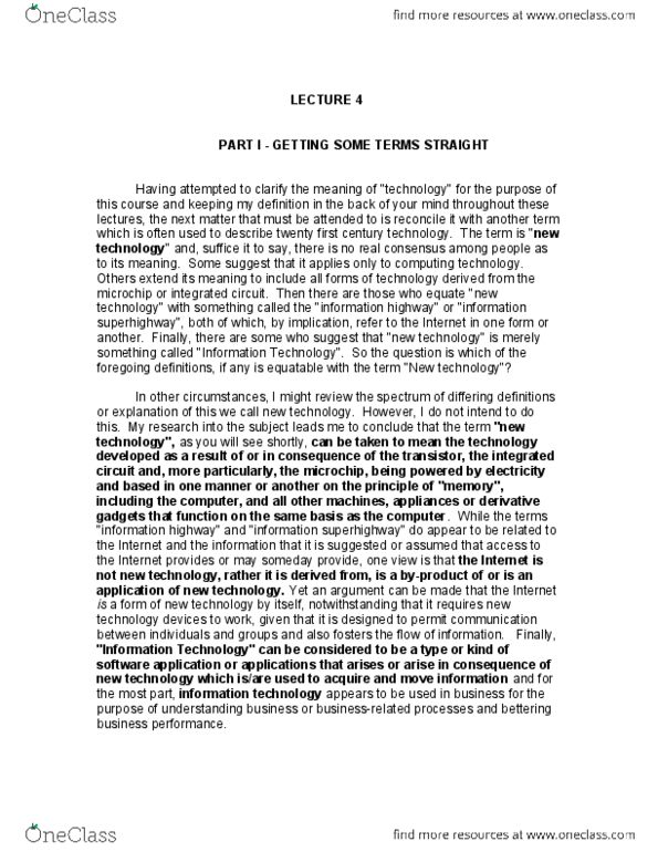 NATS 1700 Lecture Notes - Lecture 4: Andrew Feenberg, Prentice Hall, Mit Press thumbnail