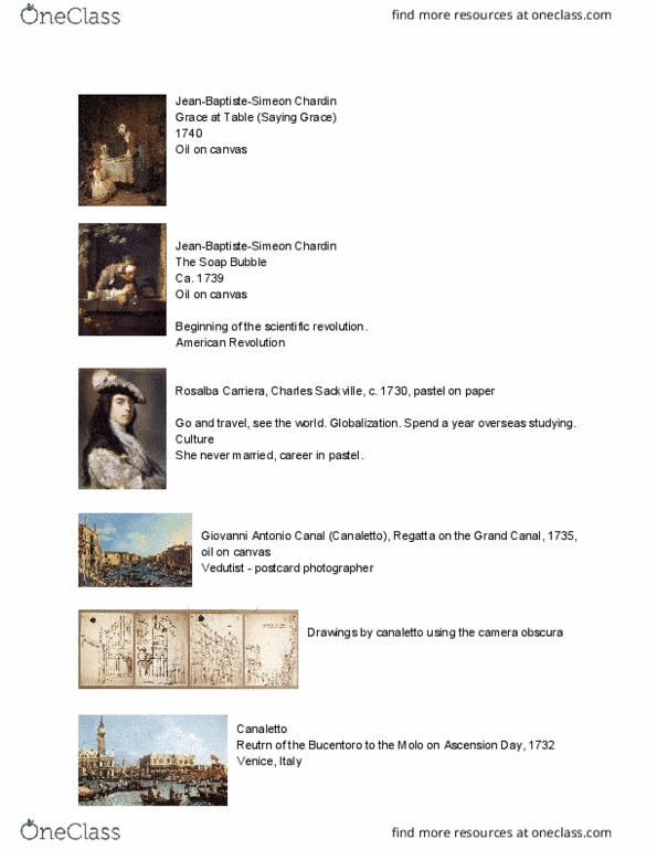 ARTH 070B Lecture Notes - Lecture 15: Scuola Grande Di San Marco, Canaletto, Rosalba Carriera thumbnail