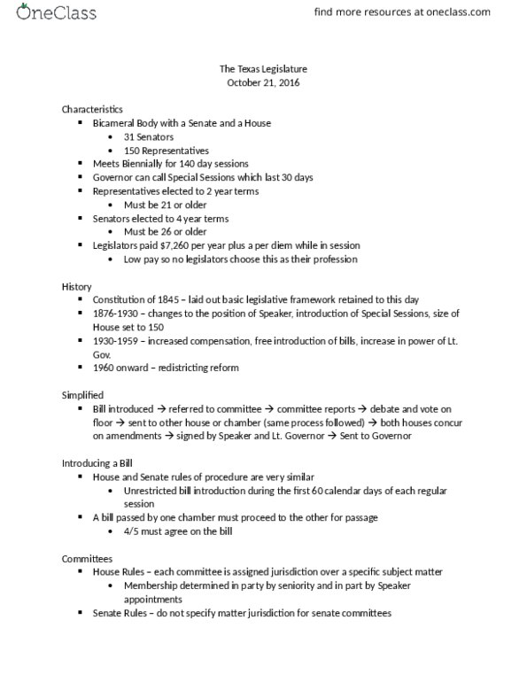 HIST 3305 Lecture 15: the-texas-legislature-part-one thumbnail