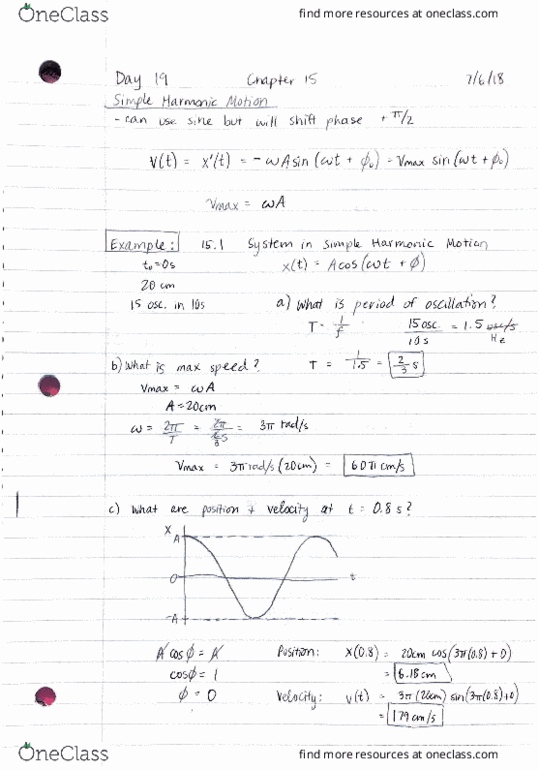 Physics 117A Lecture 19: Physics 117A Lecture 19 thumbnail
