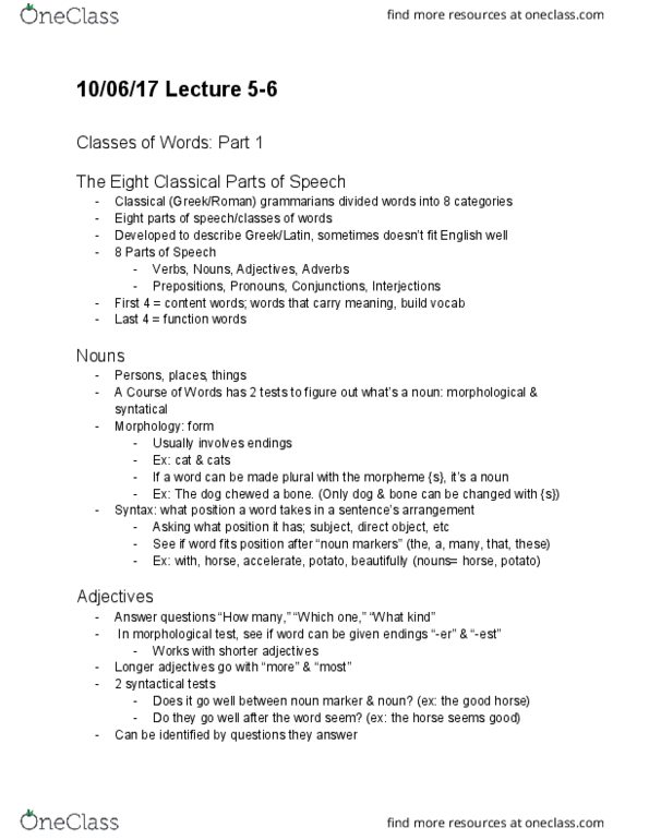 CLA 30 Lecture Notes - Lecture 5: Pro Tempore, Cathedra thumbnail