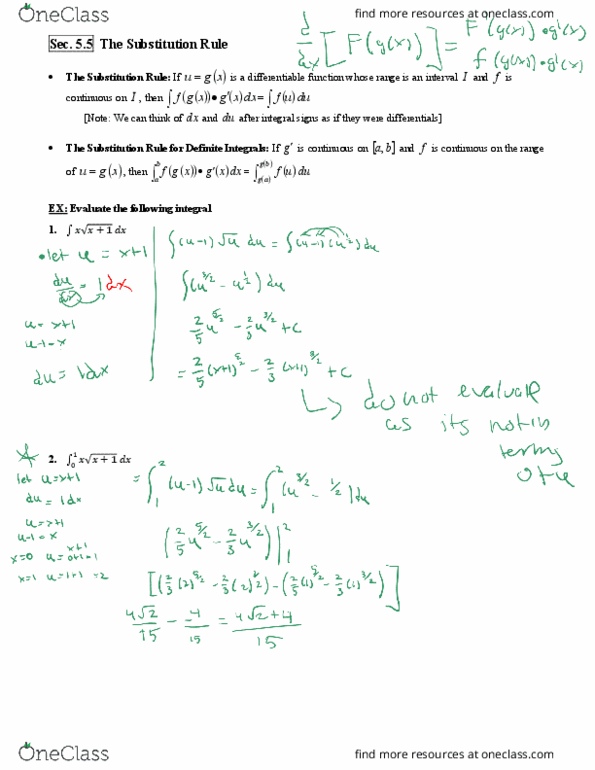 MATH 1225 Lecture Notes - Lecture 1: Differentiable Function thumbnail