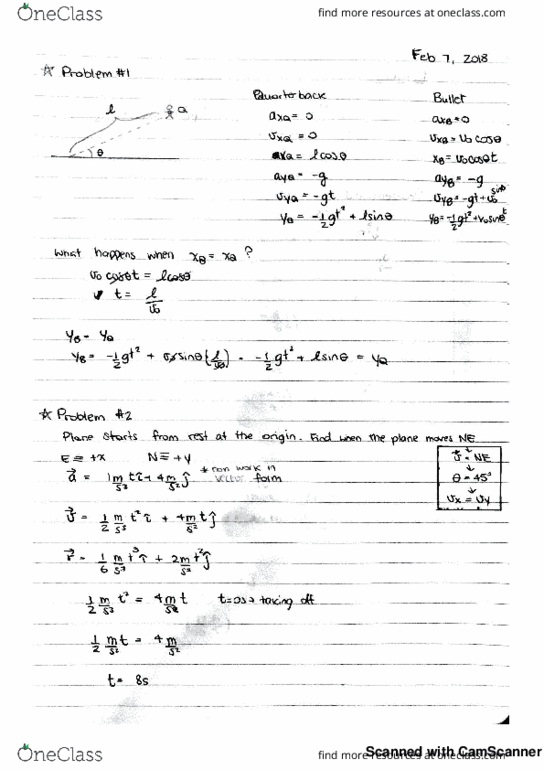 PHY 205 Lecture 6: Trajectory + Relative Motion thumbnail