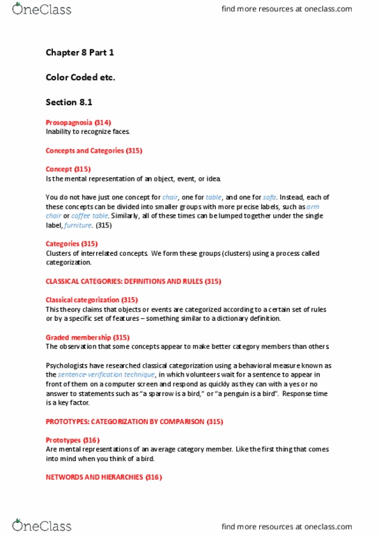 PSYA01H3 Chapter Notes - Chapter Chapter 8 Part 1: Belief Perseverance, Friends House, Pliers thumbnail