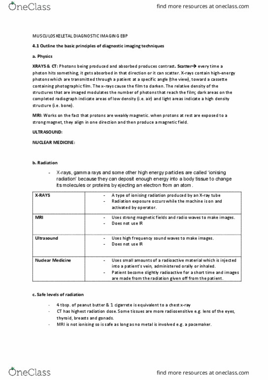 PHTY211 Lecture Notes - Lecture 8: Coxa Valga, Metaphysis, Radiculopathy thumbnail