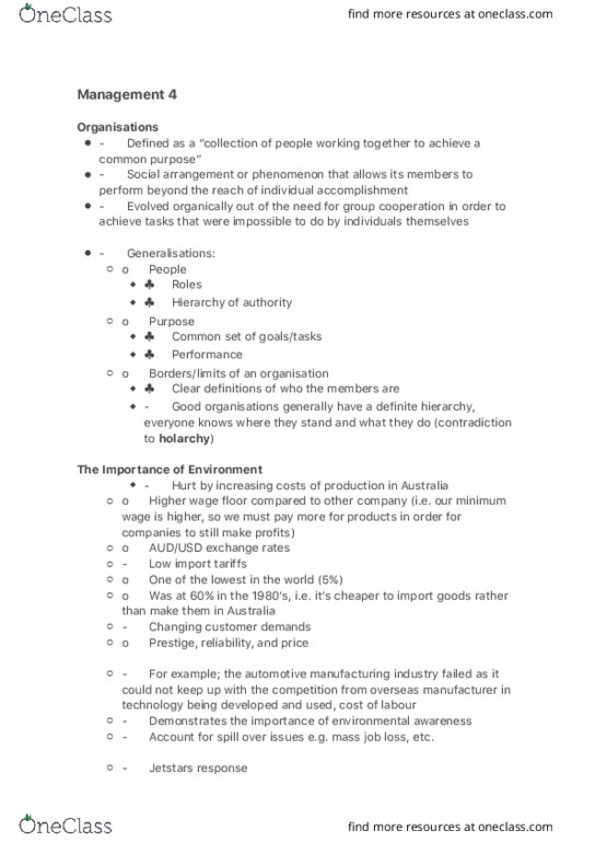 MGC1010 Lecture Notes - Lecture 4: Australia Post, Legal Personality, Corrupt Practices thumbnail