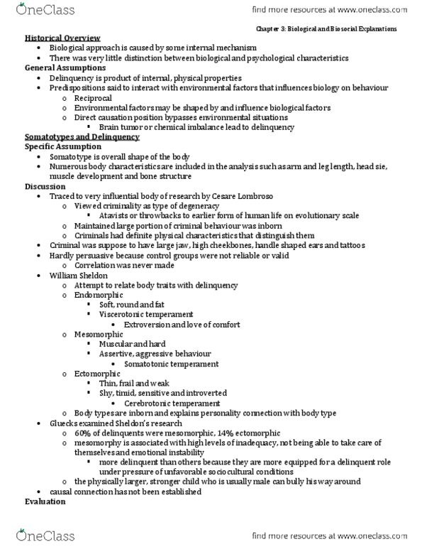 LS222 Chapter Notes - Chapter 3: Social Class, Dyslexia, Zygosity thumbnail