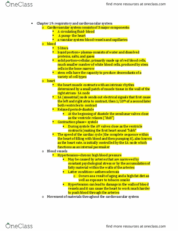 BISC104 Chapter Notes - Chapter all: Uracil, Cholecystokinin, Sticky And Blunt Ends thumbnail