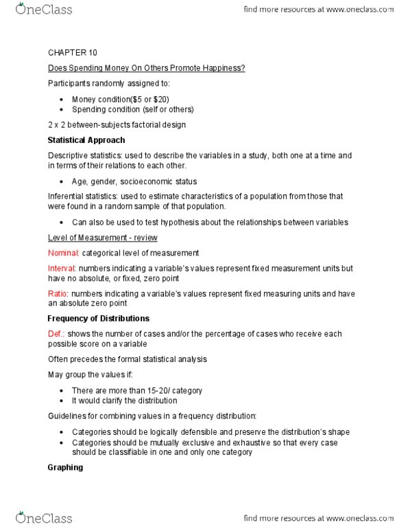 PSYB01H3 Chapter Notes - Chapter 10: Chi-Squared Distribution, Research On The Effects Of Violence In Mass Media, Statistical Power thumbnail