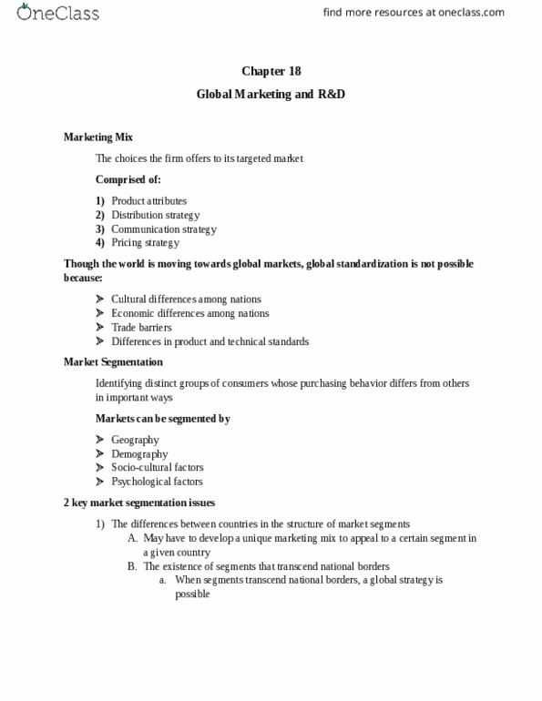 BA 3340 Lecture Notes - Lecture 3: Origins Game Fair, Price Discrimination, Experience Curve Effects thumbnail