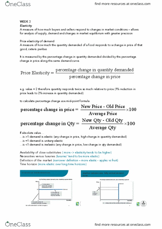 MAE101 Lecture Notes - Lecture 3: Economic Surplus, Marginal Cost, Ceteris Paribus thumbnail