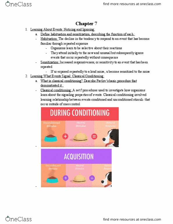 PSY 12000 Chapter Notes - Chapter 7: Relate, Adderall, Immune System thumbnail