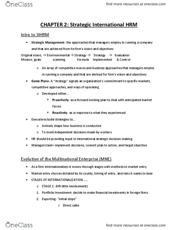 37:533:315 Lecture Notes - Lecture 2: Business Travel, Outsourcing, Offshoring thumbnail