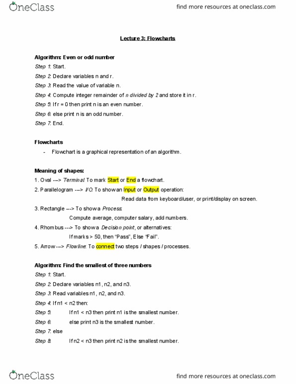 CMPT 120 Lecture Notes - Lecture 3: Parallelogram thumbnail