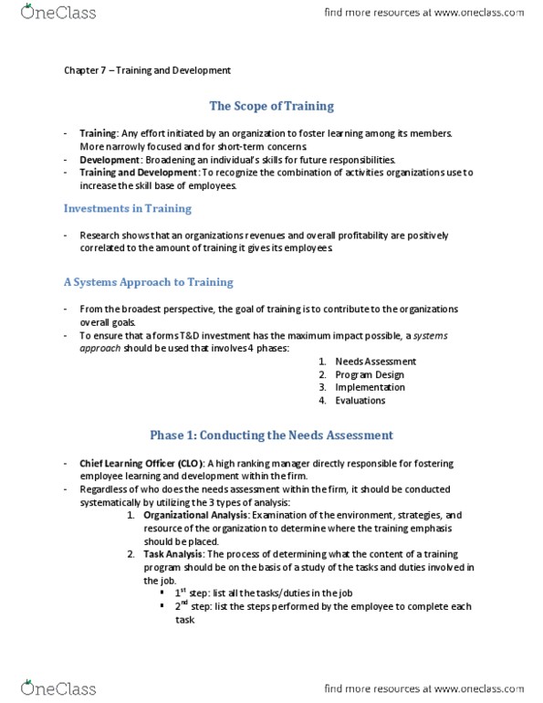ADMS 2600 Chapter Notes - Chapter 7: Videotelephony, Web Conferencing, Blended Learning thumbnail
