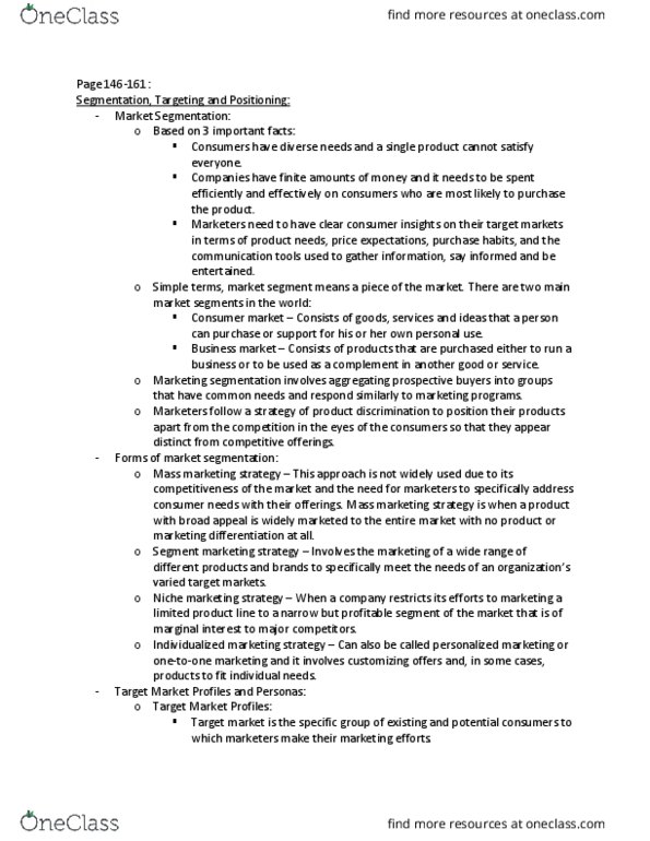 Management and Organizational Studies 1021A/B Lecture Notes - Lecture 4: Environics, Pitney Bowes, Geo Prizm thumbnail