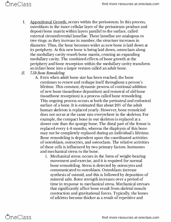 BMS 250 Chapter Notes - Chapter 7: Thyroid, Collagen, Calcifediol thumbnail