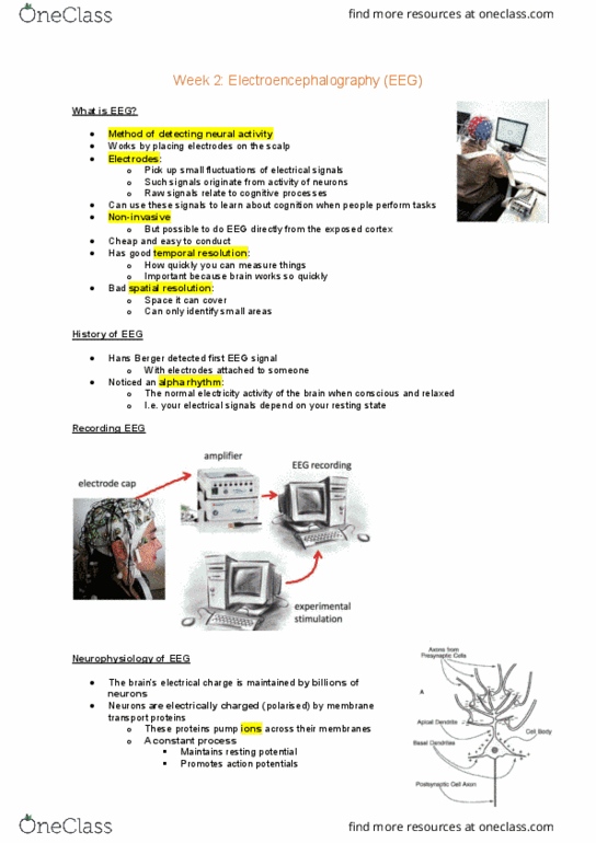 PSYC20006 Lecture Notes - Lecture 2: Visual Search, Voltmeter, Meninges thumbnail