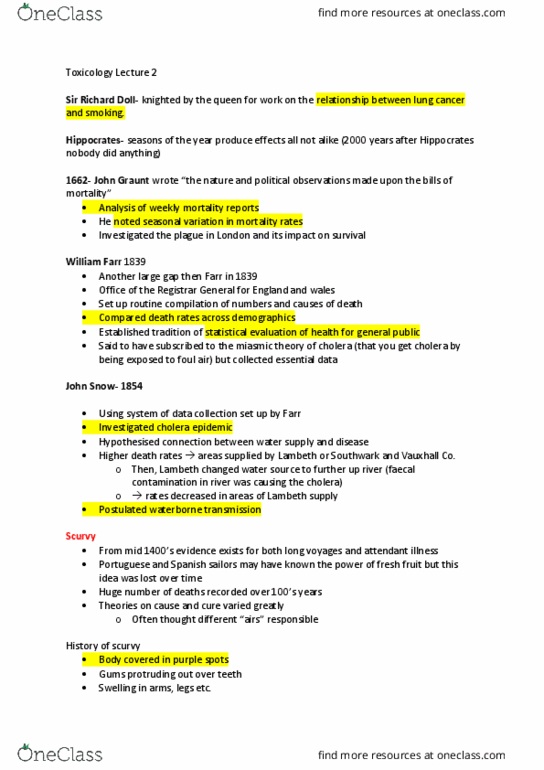 PCOL3011 Lecture Notes - Lecture 2: Odds Ratio, Cervical Cancer, Data Quality thumbnail