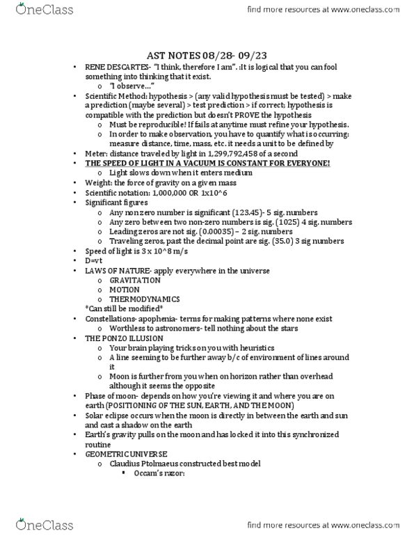 AST-1002 Lecture Notes - Orbit, Gravitational Lens, Magnetic Field thumbnail