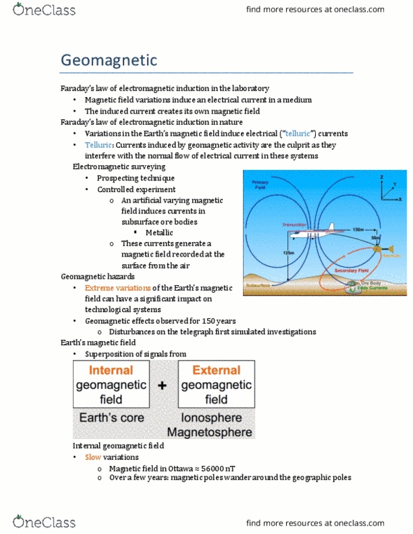 ERTH 2415 Lecture Notes - Lecture 1: Ionosphere, Coronal Hole, Solar Flare thumbnail