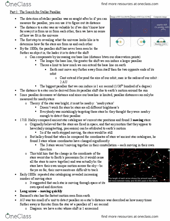 NATS 1745 Lecture Notes - Lecture 10: Pinwheel Galaxy, Harvard College Observatory, Astrophotography thumbnail