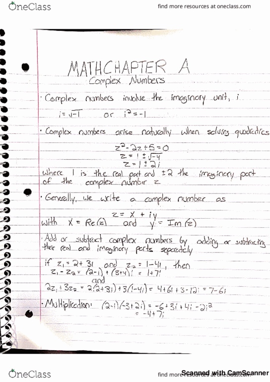 CHEM 221 Chapter 1: MathChapter A thumbnail