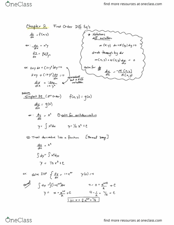 MTH 311 Lecture Notes - Lecture 2: Adze, Multivariable Calculus, Malik thumbnail