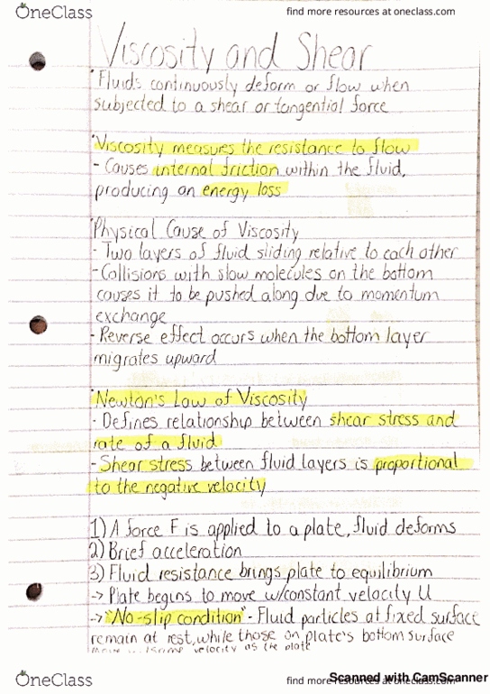 ENGRCEE 170 Lecture 2: Viscosity and Shear thumbnail