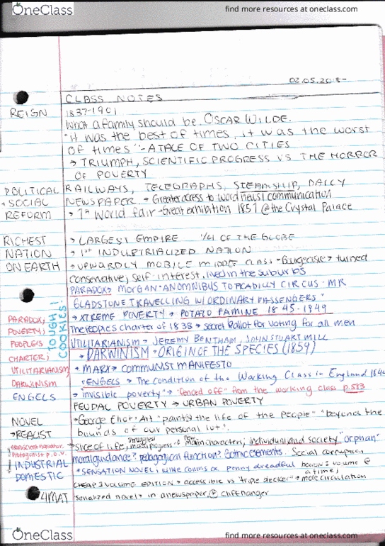 ENGL 203 Lecture Notes - Lecture 11: 1Gn thumbnail