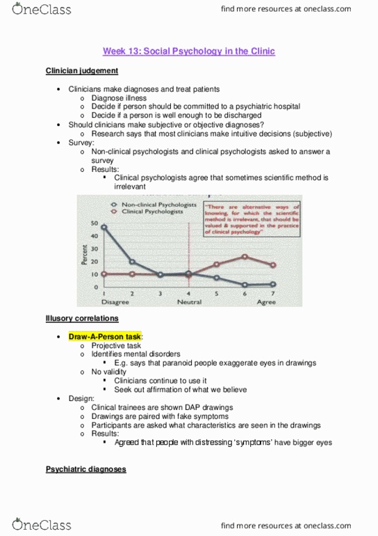 PSYC2212 Lecture Notes - Lecture 13: Schizophrenia, Extraversion And Introversion, Scientific Method thumbnail