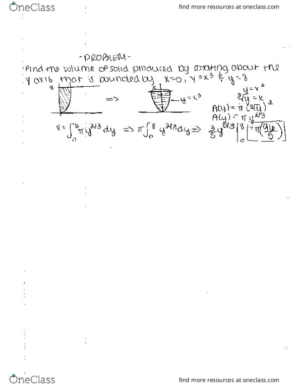 MATH242 Lecture 5: Volume and Integration pg 2 cover image