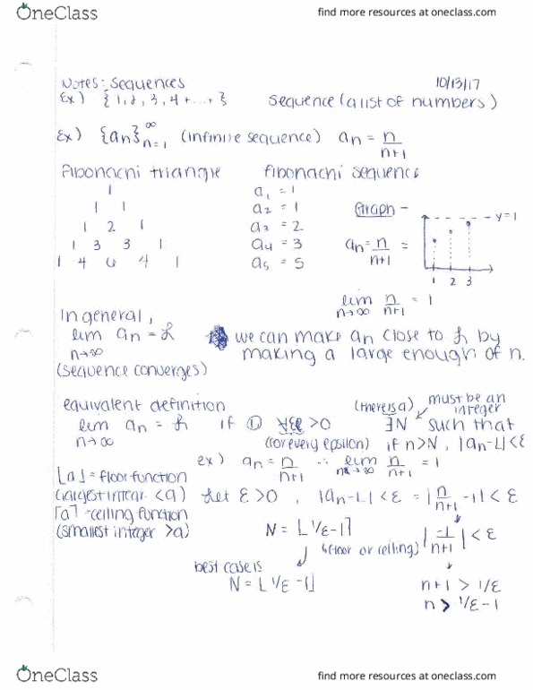 MATH242 Lecture 17: Sequences pg 1 cover image