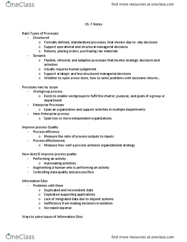 BUS-K 201 Lecture Notes - Lecture 7: Customer Relationship Management, Lead Generation, Enterprise Application Integration thumbnail