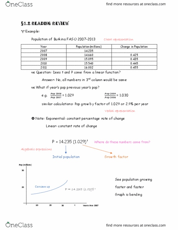 MAT135H1 Lecture Notes - Lecture 2: Veganism, Exponential Growth, Growth Factor thumbnail