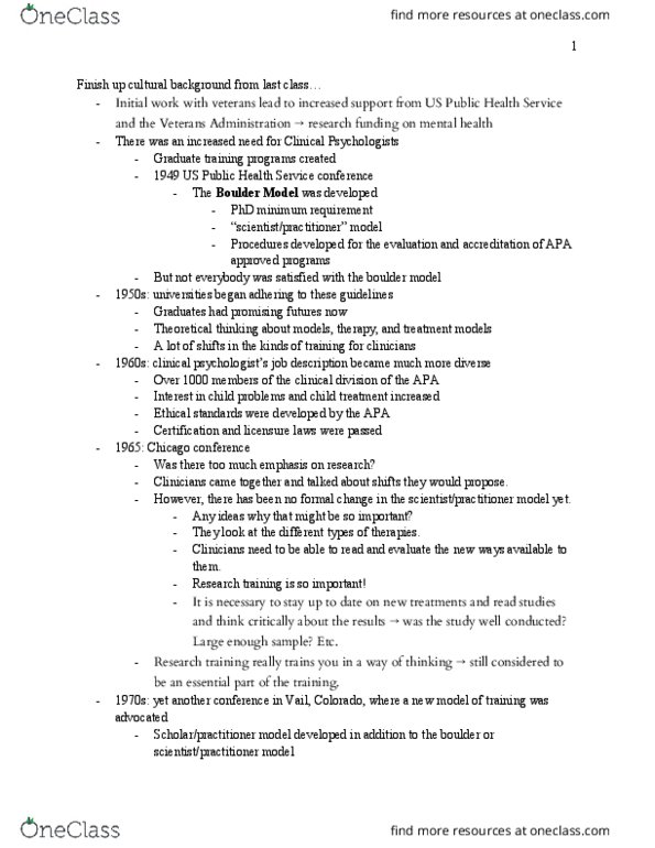 PSYC3336 Lecture Notes - Lecture 3: United States Public Health Service, Standard Deviation, Schizophrenia thumbnail