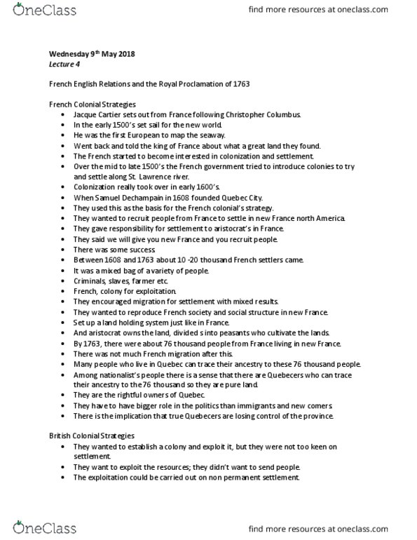 SOCIOL 2FF3 Lecture Notes - Lecture 4: Pure Land, Anishinaabe, Disc Number thumbnail